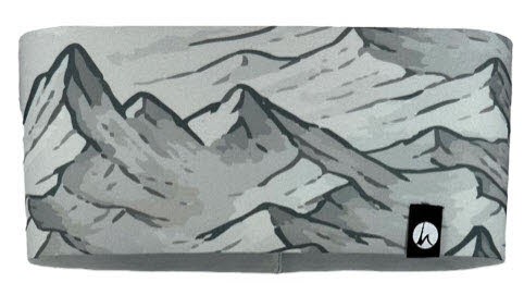 Stirnband Spitzbergen grau