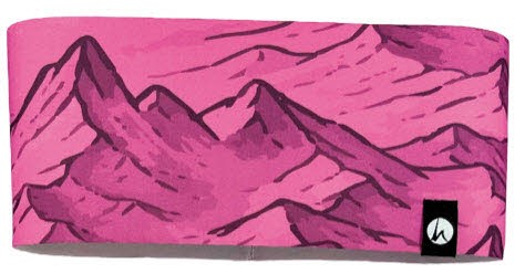 Stirnband Spitzbergen pink